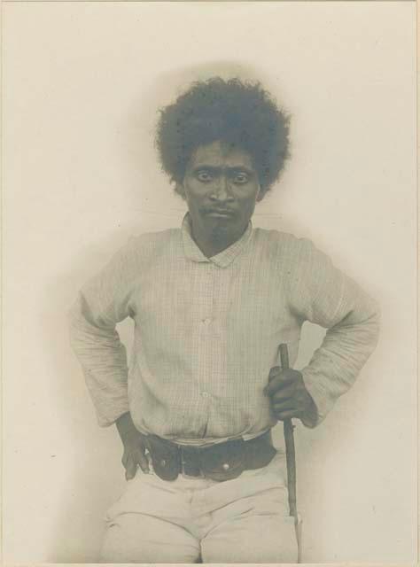 Pagatolan, a Philippines Negrito chief