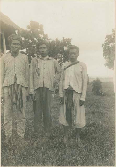 Group of "Moro" men