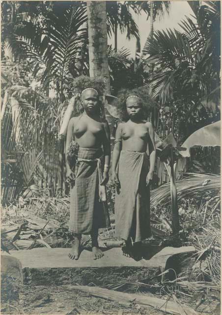 Two Batak women