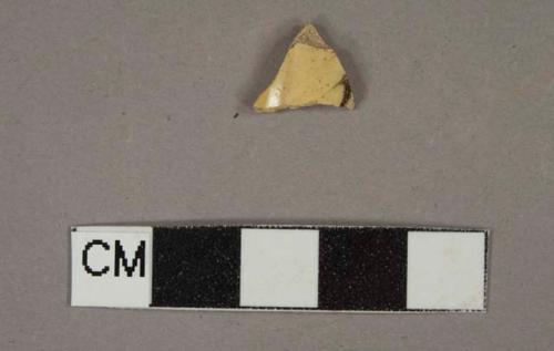 Ceramic, earthenware, North Midlands-type, slipware, body sherd