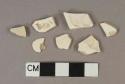 Ceramic, earthenware, creamware, body sherds