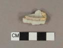 Ceramic, earthenware, tin glazed, undecorated, footring, base sherd