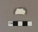 Blue hand painted ironstone body sherd