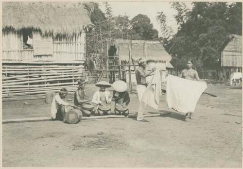 Tinguian musicians and dancers