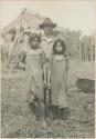 Daughters of the leader of Banganay with Mr. Brown