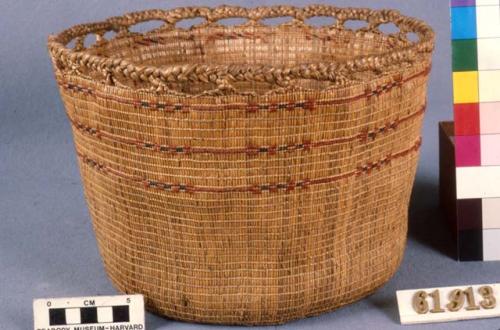 Cylindrical basket