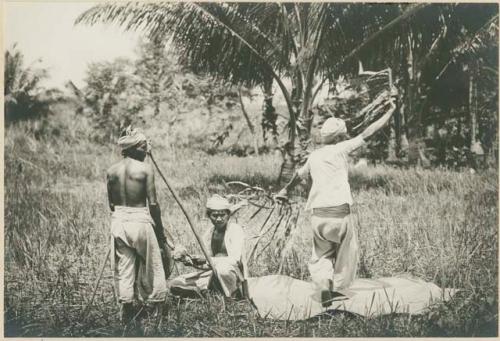 Subano man dancing