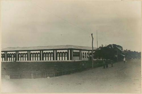 Government building, jail at San Isidro