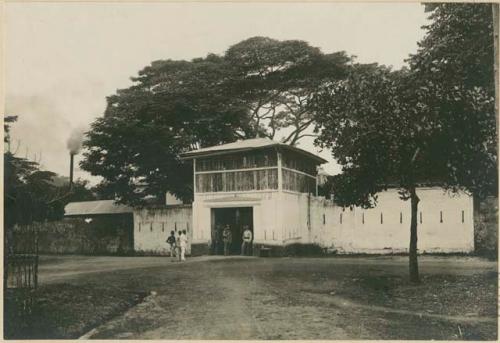 Principal gate of Jolo, Moros killed here