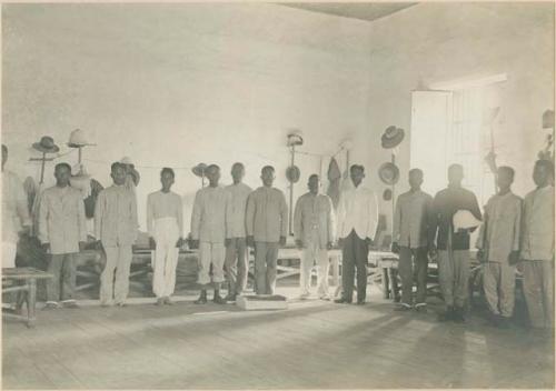 Prisoners in jail at Lingayen