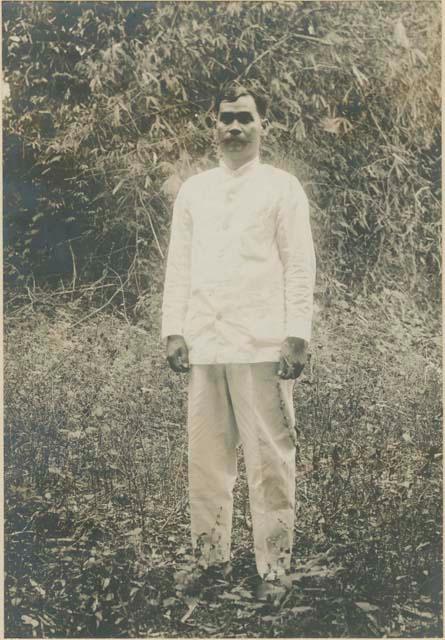 Visayan guard at the town of Culion