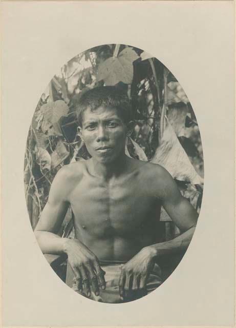 Visayan man of Cuyo