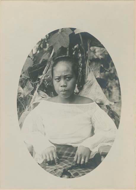 Visayan woman of Cuyo