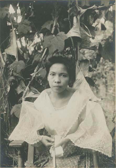 Visayan woman of Cuyo