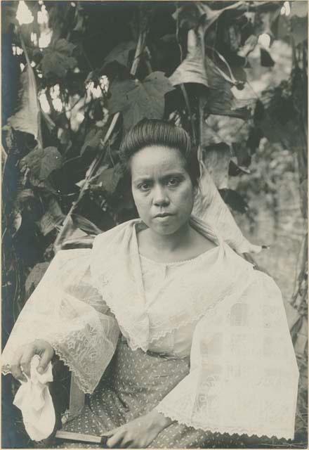 Visayan woman of Cuyo