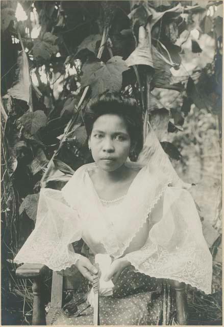 Visayan woman of Cuyo