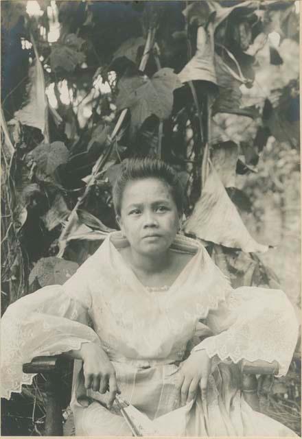 Visayan woman of Cuyo