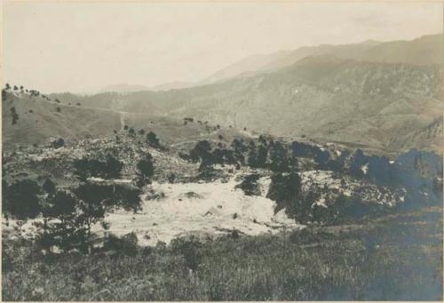 Hot mineral springs at Daklan,Benguet