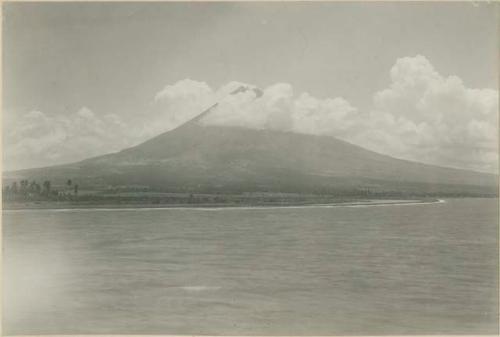 Near views of Mayon Volcano from Gulf of Albay