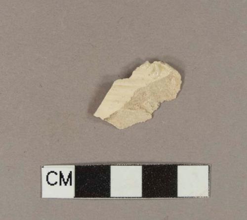 Molded creamware rim sherd