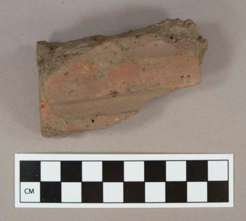 Molded brick fragment