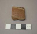 Cusipata white on red painted potsherds