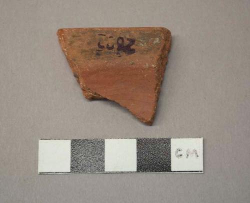 Cusipata pucara plain potsherds