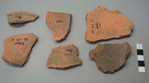 El Calvario plain potsherds