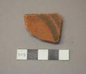 El Calvario painted potsherd