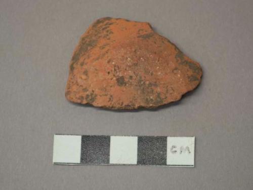 El Calvario plain ware potsherd