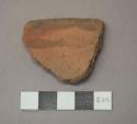 El Calvario painted potsherd