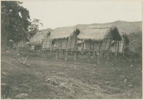 Tinguian rice granaries