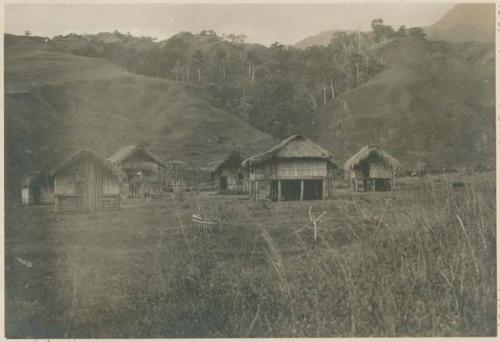 Group of Tinguian houses