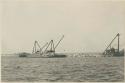 Breakwater in construction, Manila Bay