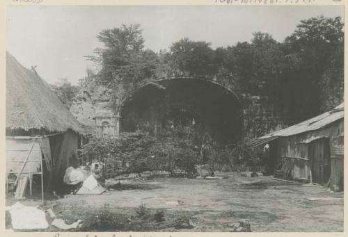 Ruins of old church within walled Manila