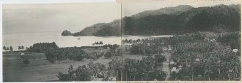 View of Dapitan harbor showing anchorage