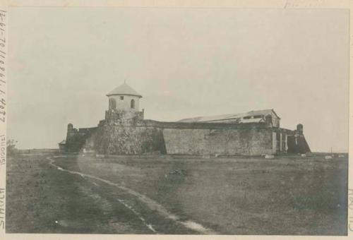 Old fort with church inside, Cuyo