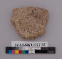 Potsherd - grit ware, fiber temper