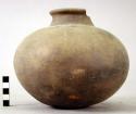 Earthen jar, plain