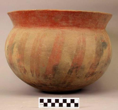 Earthen vessel. bowl shape