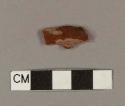 Ceramic, earthenware, agateware body sherd