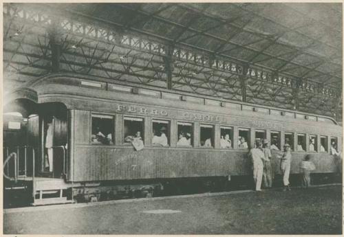 American passenger coach, Manila railway