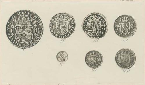 Old silver coins