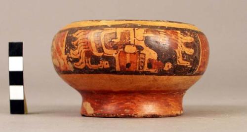 Yojoa polychrome ring band bowl