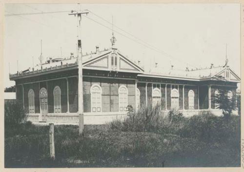 Former exposition buildings in Manila, now schools