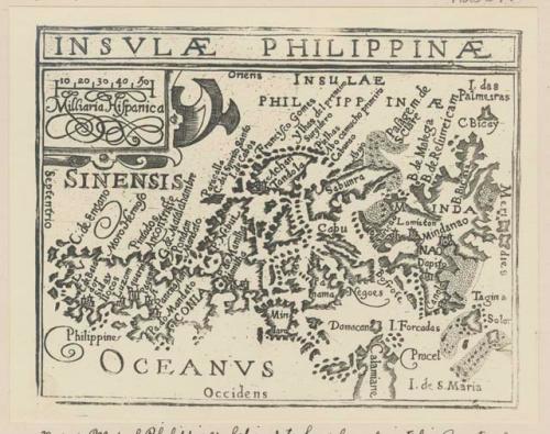 Map of Philippines printed in Amsterdam