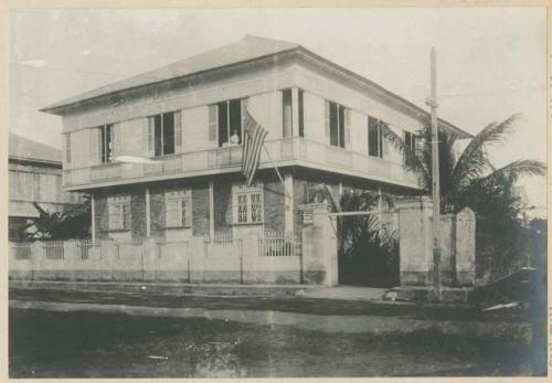 House in Manila to which Comission offices were transferred