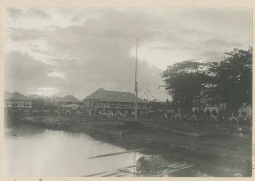 Decorations in streets of Capiz