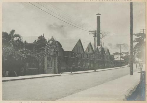 Distillery of Inchausti and Co. in Tanduay, Manila