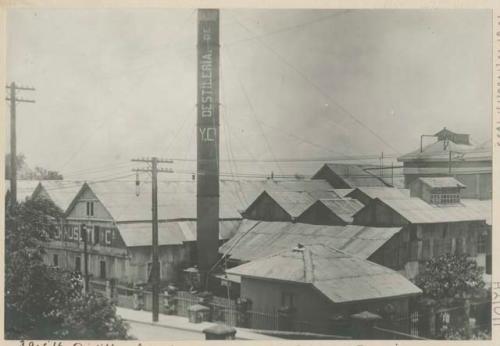 Distillery of Inchausti and Co. in Tanduay, Manila